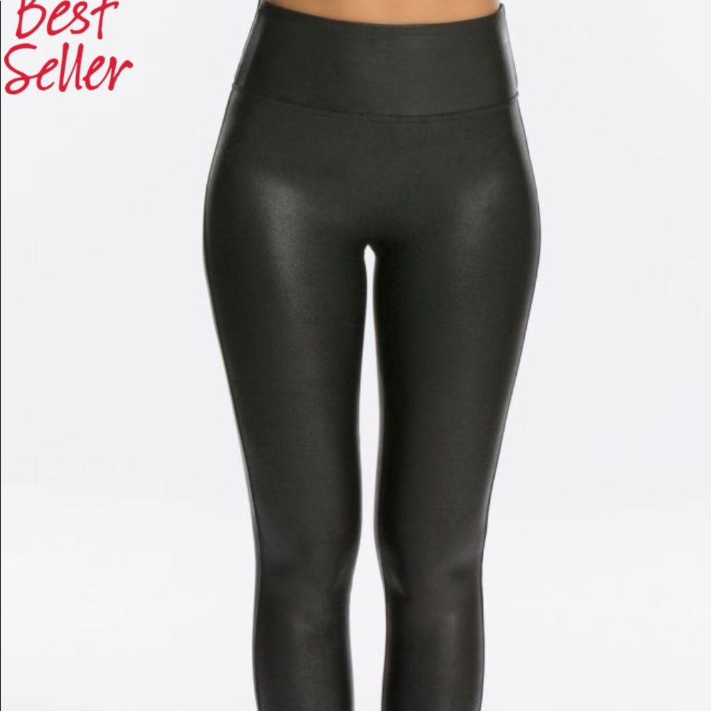 SPANX faux leather leggings